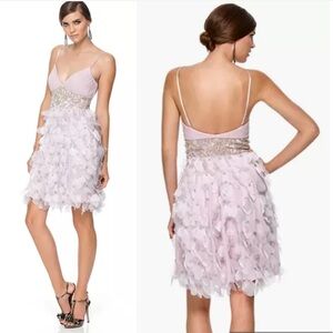 New Sue Wong Petal Mini Dress